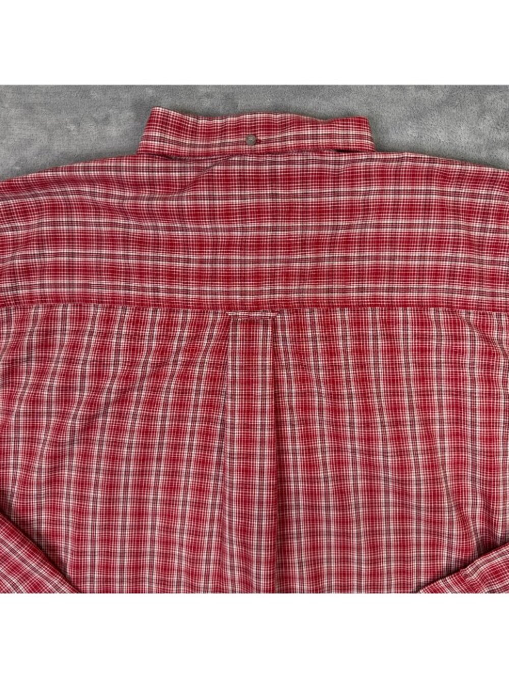 Wrangler Riata Shirt Mens 2XLT Red Plaid Button Down Western Cowboy 2XL Tall - Picture 6 of 11